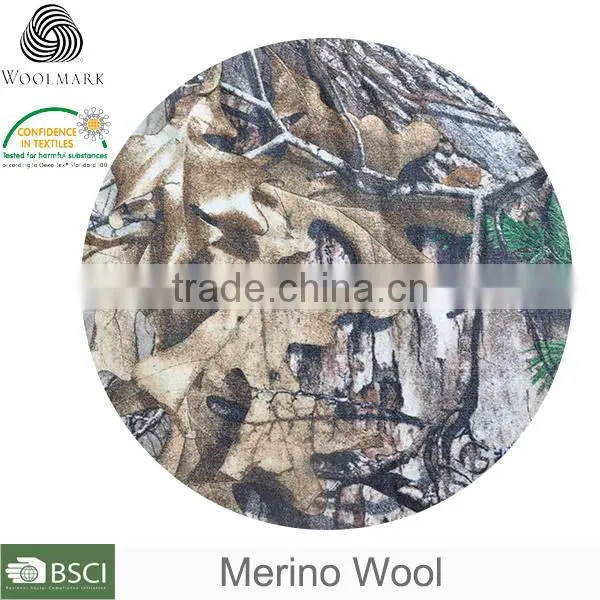 100% Wool Camouflage Knitted Fabric Wholesale photo-6