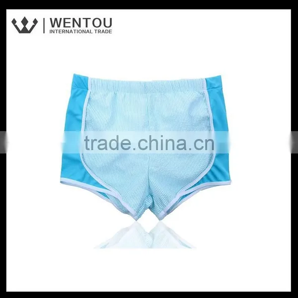 Preppy Monogram Seersucker Running Shorts photo-2