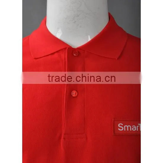 FAMA Audit Factory High Collar Embroidered Unisex Polo Shirt photo-5