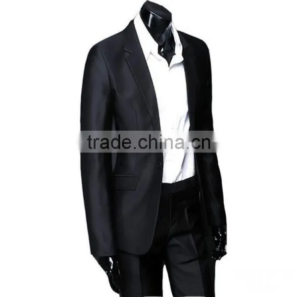 2014 New Design Cheap Mens Suits Made in China photo-2