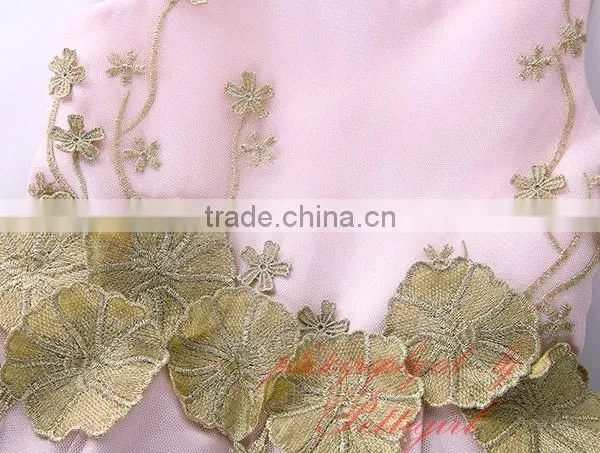 Blush Pink Wedding Dress Girls Dresses Size 8 photo-5