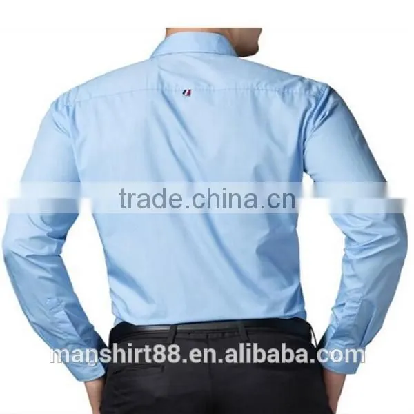 2016 New Wholesale Stylish Long Sleeve Cotton Custom Mens Casual Dress Shirts photo-5