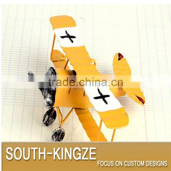 Vintage Decoration Iron Metal Airplane Display Model photo-3
