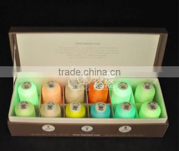 Glow in the Dark Reflective Embroidery Thread photo-3