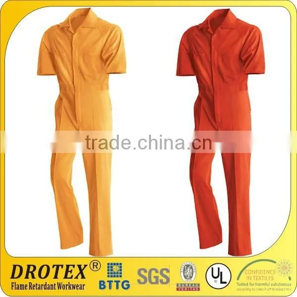 100% Cotton Non-FR Tropical Short Sleeve Coverall photo-2