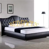 Artificial PU Leather Bed Bed-P-119