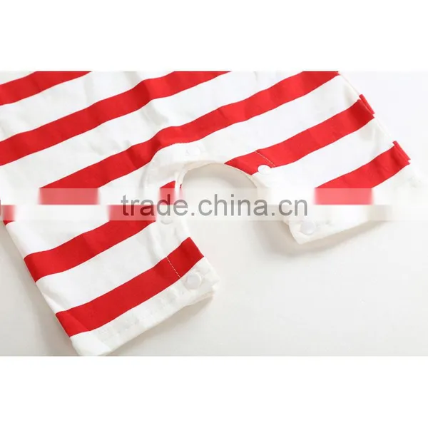 2017 Summer Kids Baby Toddler Clothing Usa Flag Printed Baby Romper Suit photo-4