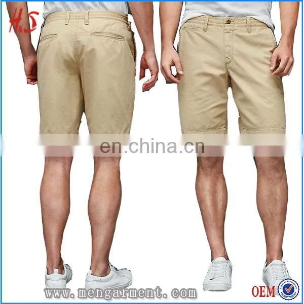 Dubai Wholesale Plain Clothing Popular Mens Khaki Shorts