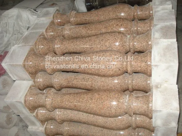 Hollow Stone Pillar White Marble Pillar Solid Marble Column Granite Baluster and Handrail Stairs and Risers photo-4