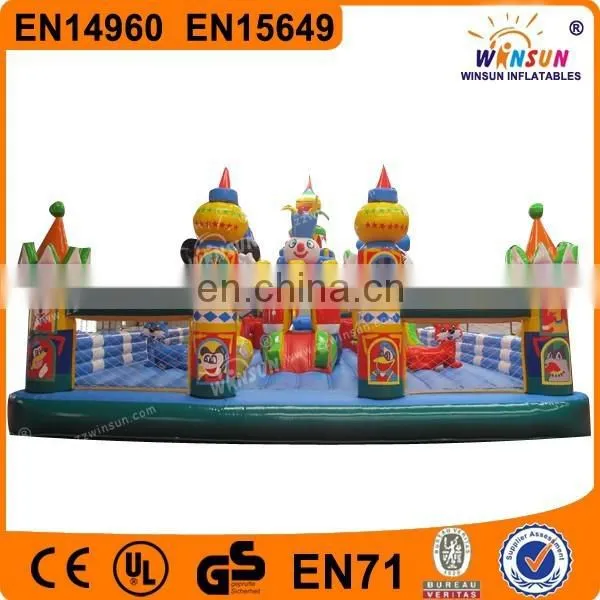 2015 Hot Selling 0.55mm PVC Giant Cartoon Inflatable Children Games for Sale photo-2