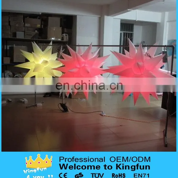 LED Color Changed Inflatable Star for Decoration photo-5