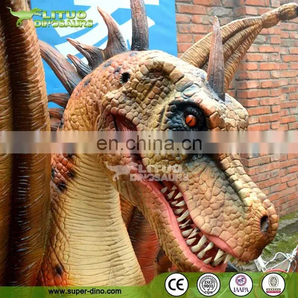 Park Playground Life Size Animatronic Dragon Model for Sale photo-2