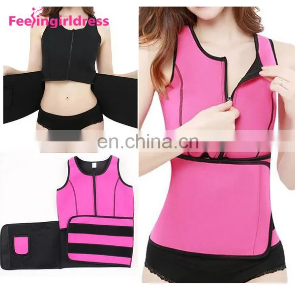 Shaping Abdomen Control Slimming Saunaweater Neoprene Vest Women Body Shaper photo-5
