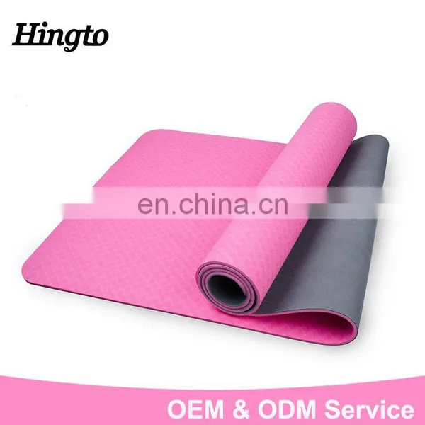 Colorful Yoga Mats Black / Pink /purple Exercise Yoga Mat Bamboo