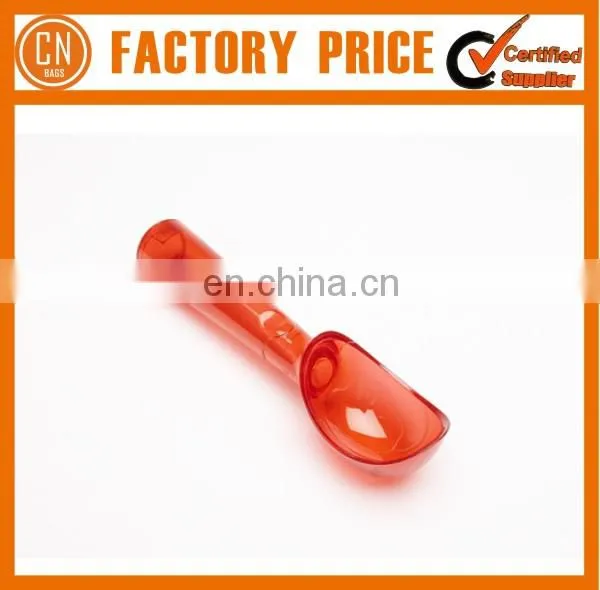 Plastic Ice Cream Scoop Custom Logo Printed Disposable Plastic Scoop photo-3