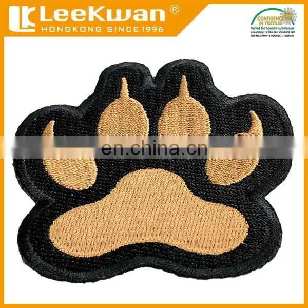 Paw Patch, Bear Paw Patch, Bear Paw Iron on Patch photo-2