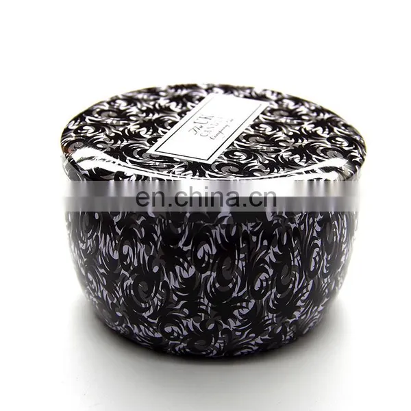 China Professional Manufacturer Scented Decorative Candle Holders Tin