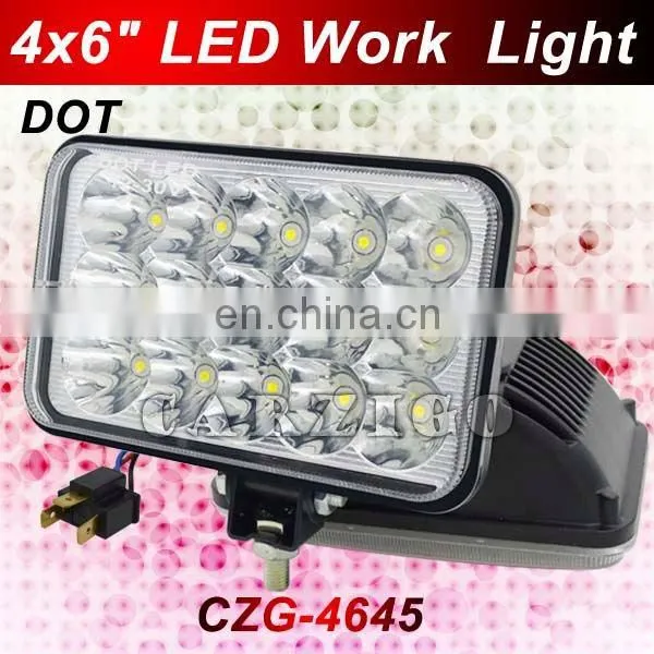 CZG-4645 4X6inch 45w Led Head Light From Guangzhou Carzigo Factory photo-2