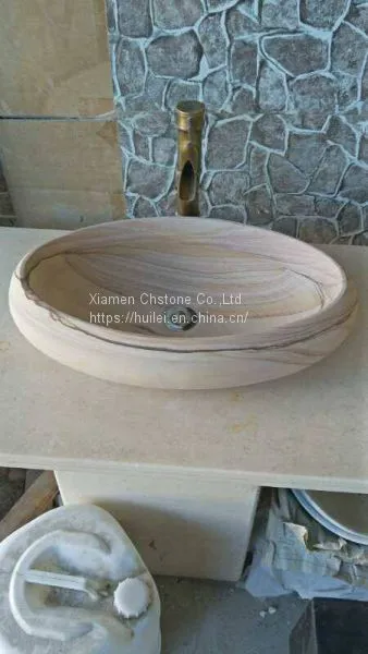 China Sandstone Wash Basins, Sandstone Bathroom Sinks, Stone Sink