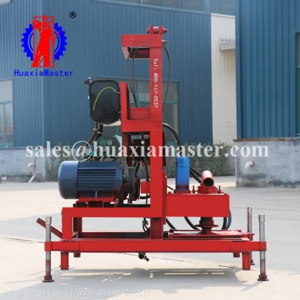 Three-phase Electric Drill Rig/full Hydraulic Water Well Drilling Rig Easy Move With Wheeled photo-4