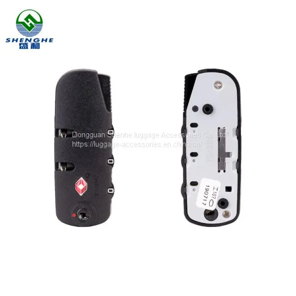 Luggage Spare Part Suitcase Plastic Zipper Lock Parts for Luggage Lock photo-2