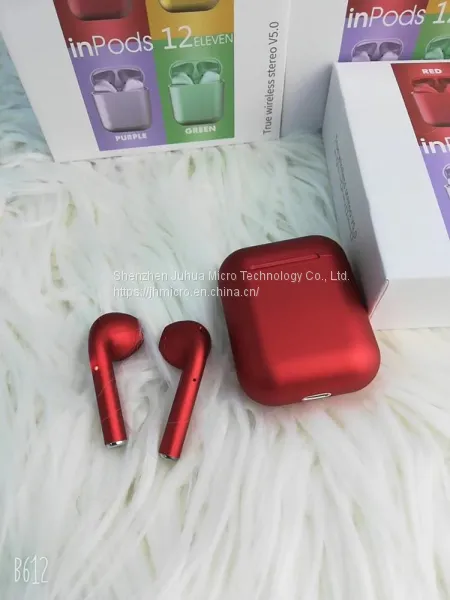 Inpods I12 Charging Box Hot Seller Tws Wireless Earphone Headphones BT 5.0 TWS Ear Phone For Mobile photo-4