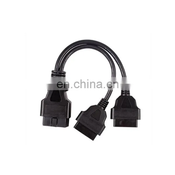 OBD2 Y Adapter Diagnostic Connector Extension Cable Fits for All Cars OBD II 1ft photo-6