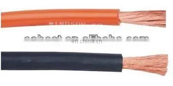 Hot Sale!! China Copper Core Flexible Rubber 2/0 Welding Cable photo-5