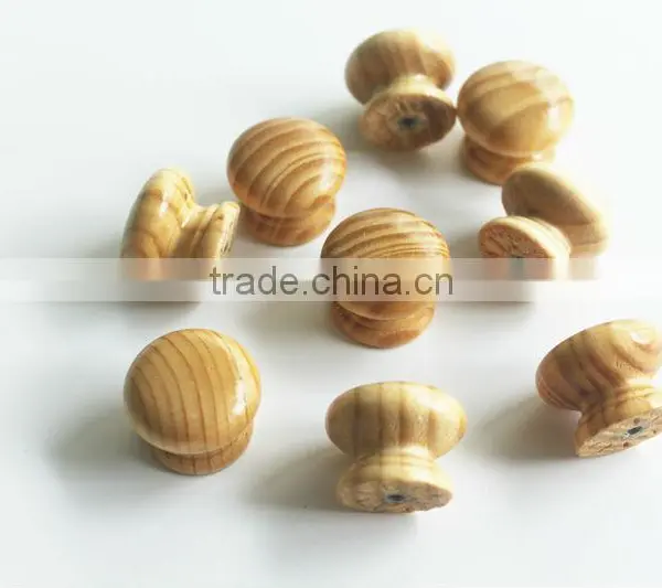 Small Wood Knob Morden Fashion Furniture Wood Knobs Door Knobs