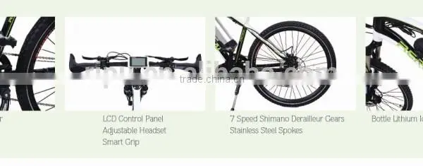 Lithium Battery Aluninum Electric Bicycle photo-2