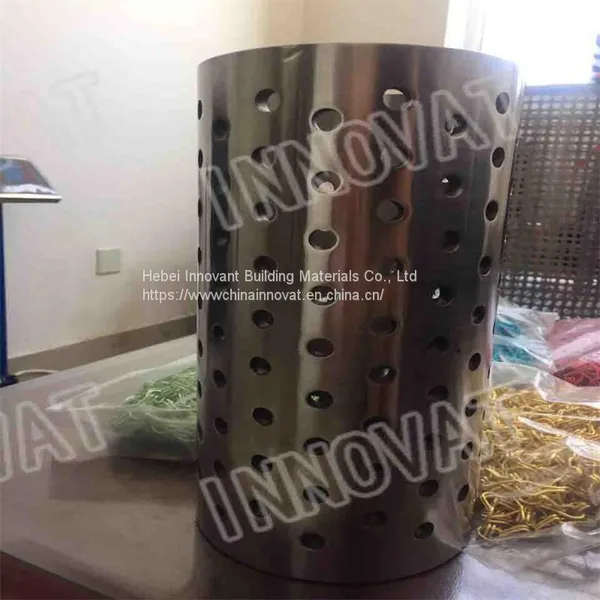 Customized Size Stainless Steel Perforated Mesh Filter Cylinder photo-2