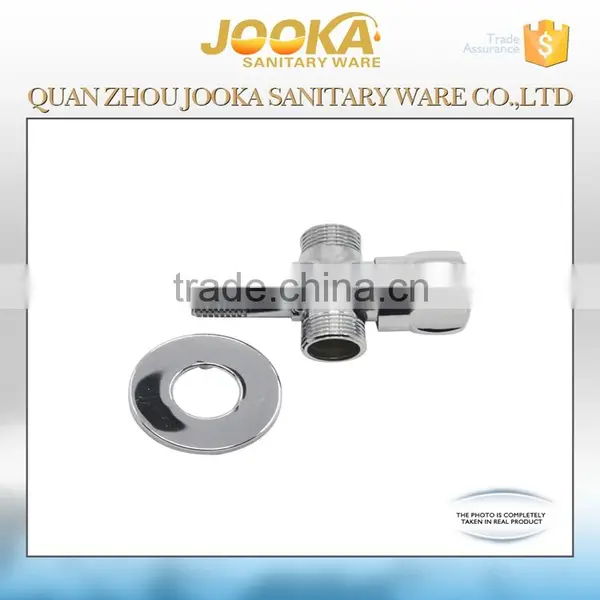 Cheap Price Sanitary Two-way Brass Body Shower Angle Valve photo-3