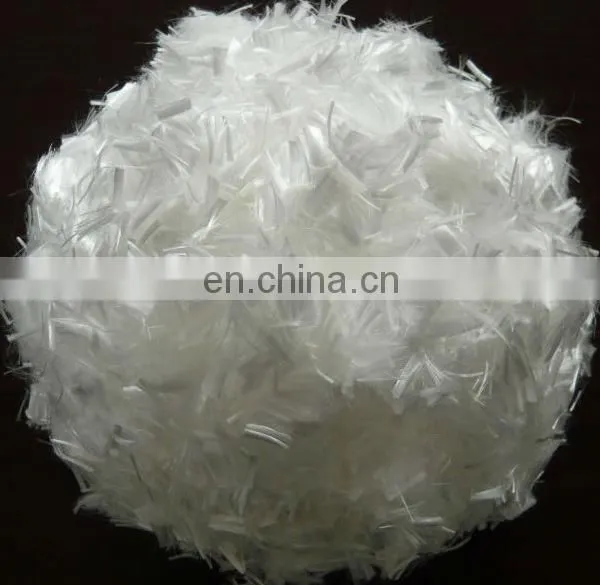 19mm Polypropylene Fiber Concrete Fibres photo-3