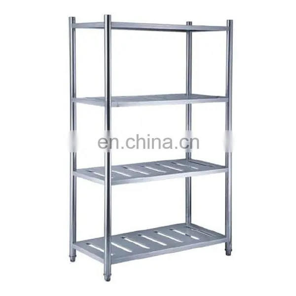 Customized Size 304 Stainless Steel Commercial Kitchen Storage Rack photo-2