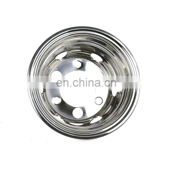 Universal Use 17.5'' 6 Holes Stainless Steel Wheel Cover for Pickup and Truck photo-3