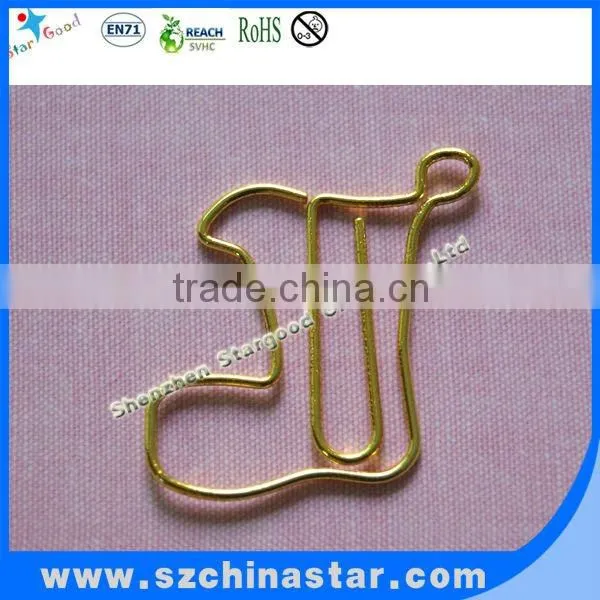 Souvenir Santa Claus Paper Clip With PET Coated Iron Wire photo-6