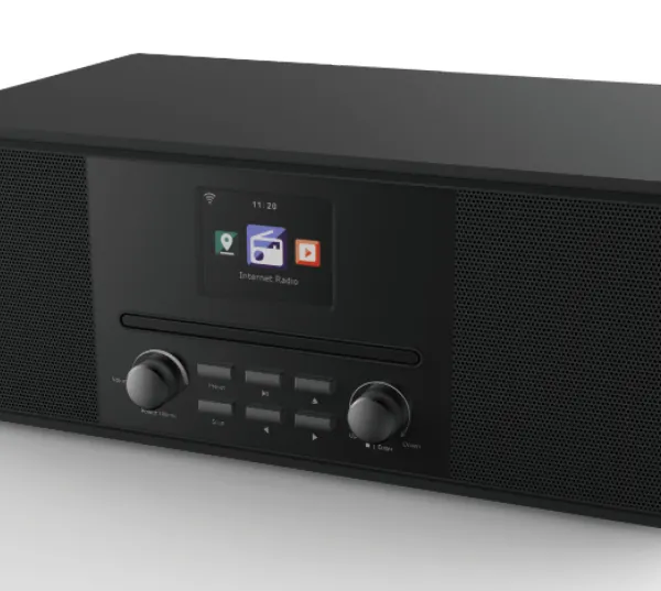 All in One Design. CD Player, Internet Radio, Digital Radio, FM Radio With 2.8