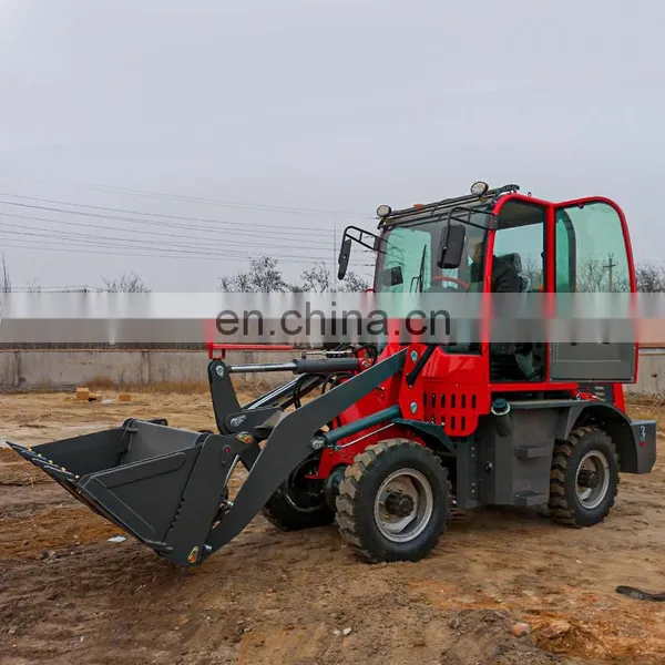 ZL06 4X4 Wheel Drive CE Approved Front Cheap Garden Compact Mini Loader photo-5