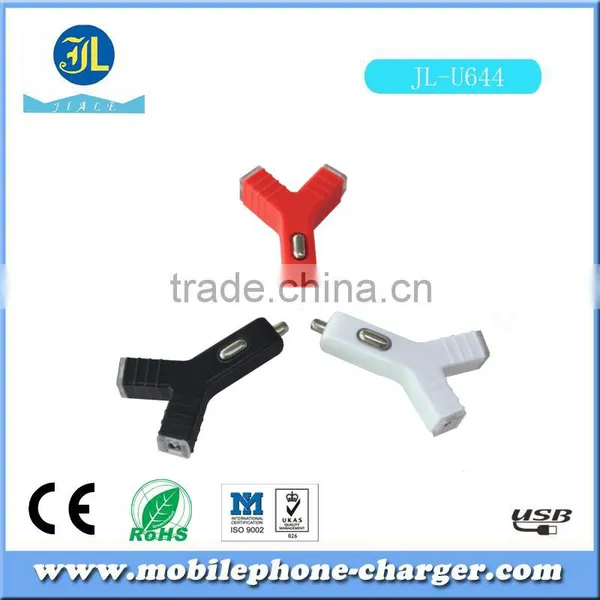 Zhongshan Factory Price Custom LOGO 2 Ports USB Car Charger Use for Cell Phone photo-2