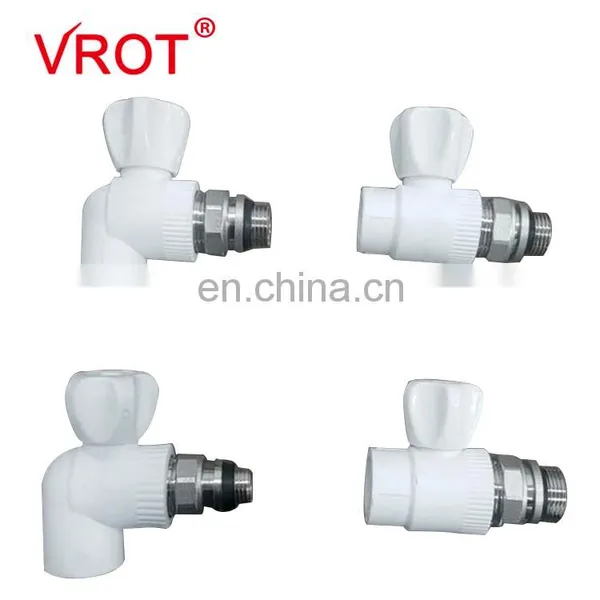 Factory Wholesale Custom Temperature Control Valve Angled Heating Radiator Valves photo-2