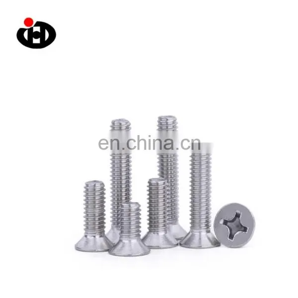 China Sell High Quality ISO9001 Stainless Steel Cross Countersunk Head DIN965 Machine Screws photo-4
