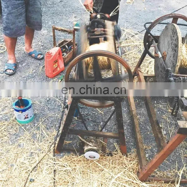 Wheat Stalk Rope Spinning Machine Straw Braiding Machine photo-4