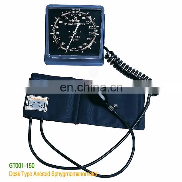 China Manufacturer Hand Held Manual Producer Medical Desktop bp Aneroid Sphygmomanometer photo-2