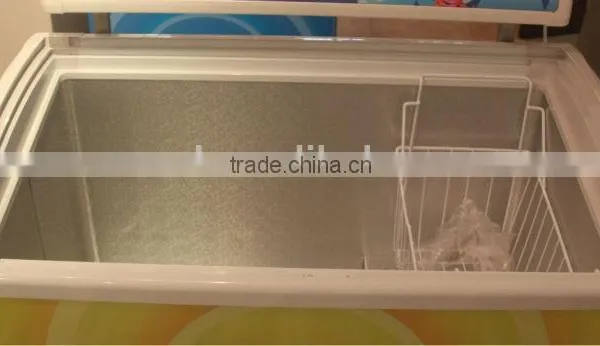 Open Top Supermarket Beverage Ice Cream Display Chest Cooler photo-6