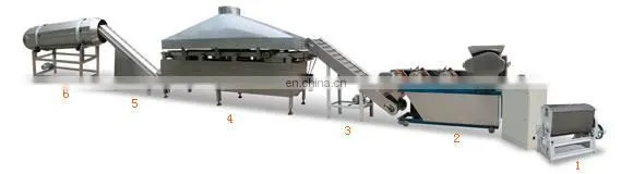 Vegetable and Fruit Chips Processing Line/finger Chips Machine/potato French Fries Maker photo-2