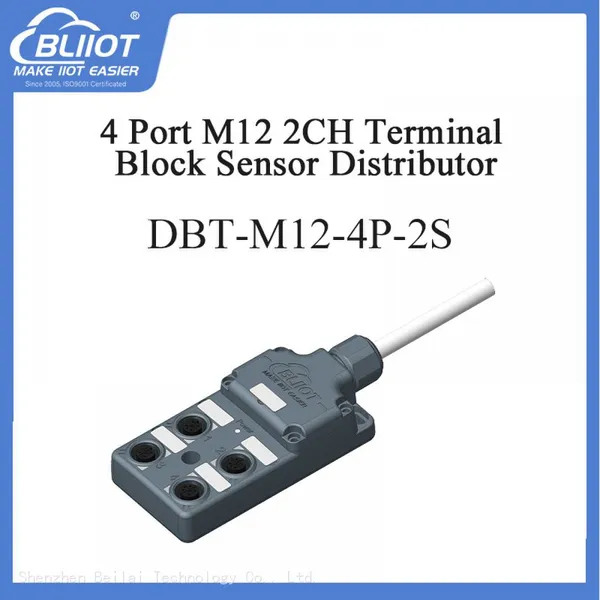 PNP/NPN IP67 WaterproofTooless Terminal Sensor Junction Box for Bridge Monitoring