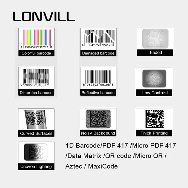 Fixed QR Code Scanner 2D Ethernet Industrial Fixed Barcode Scanner for Conveyor Assembly Line Logistic Sorter photo-5