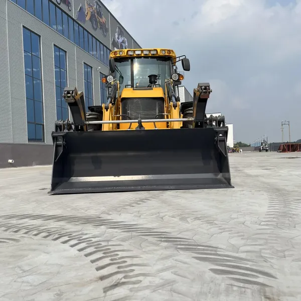 CHEAPER CHINA FOUR WHEEL STEERING HZM799F BACKHOE LOADERS 2.5TON BACKHOE LOADERS WITH FAMOUS TRANSMISSION SYSTEM photo-2