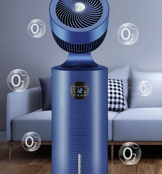 Air Circulation Fan/8-shaped Shaking Head DC Table Electric Fan/household Voice Remote Control Timed Fan（Wechat:13510231336） photo-2