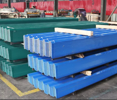 PPGI Galvanized Corrugated Roofing Sheet Color Coating Steel Roofing Sheet Factory Price photo-4